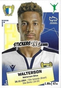 Sticker Walterson - Futebol 2020-2021 n. 107 - Panini