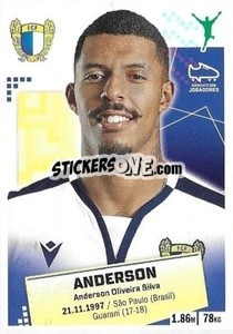 Sticker Anderson - Futebol 2020-2021 n. 108 - Panini