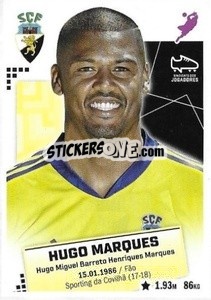 Sticker Hugo Marques - Futebol 2020-2021 - Panini