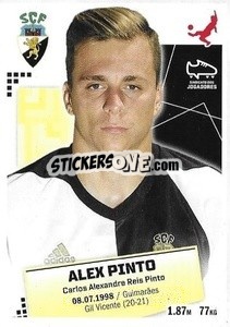 Sticker Alex Pinto - Futebol 2020-2021 n. 111 - Panini