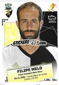 Sticker Filipe Melo - Futebol 2020-2021 - Panini