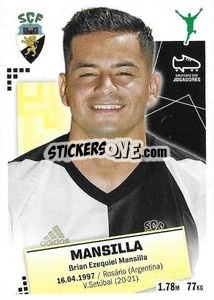 Sticker Mansilla - Futebol 2020-2021 - Panini