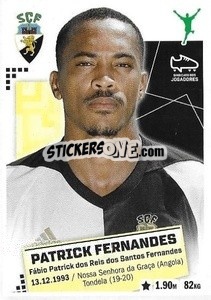 Figurina Patrick Fernandes - Futebol 2020-2021 - Panini