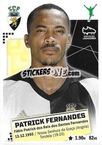 Sticker Patrick Fernandes - Futebol 2020-2021 n. 124 - Panini