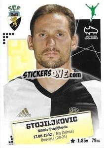 Sticker Stojiljkovic - Futebol 2020-2021 - Panini