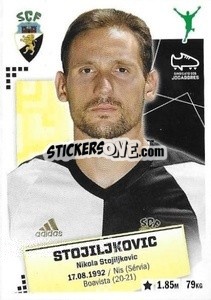 Sticker Stojiljkovic - Futebol 2020-2021 n. 125 - Panini