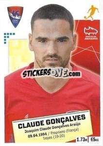Sticker Claude Goncalves - Futebol 2020-2021 - Panini