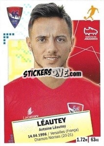 Sticker Leautey - Futebol 2020-2021 n. 139 - Panini