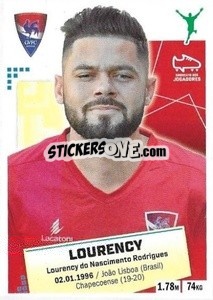 Sticker Lourency - Futebol 2020-2021 n. 142 - Panini