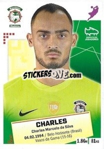 Sticker Charles - Futebol 2020-2021 n. 145 - Panini