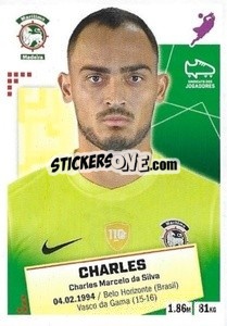 Figurina Charles - Futebol 2020-2021 - Panini