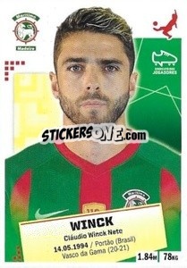 Sticker Winck - Futebol 2020-2021 n. 147 - Panini