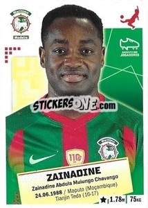 Figurina Zainadine - Futebol 2020-2021 - Panini