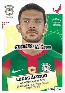 Cromo Lucas Africo - Futebol 2020-2021 - Panini
