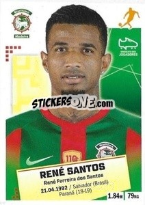 Sticker Rene Santos - Futebol 2020-2021 - Panini