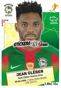 Sticker Jean Cleber - Futebol 2020-2021 n. 156 - Panini