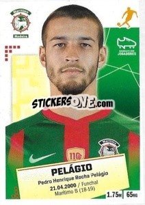 Sticker Pelagio - Futebol 2020-2021 n. 157 - Panini
