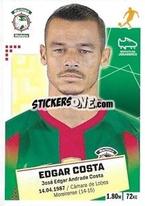 Cromo Edgar Costa