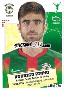 Sticker Rodrigo Pinho - Futebol 2020-2021 n. 162 - Panini
