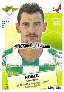 Sticker Rosic - Futebol 2020-2021 n. 167 - Panini