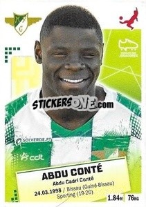 Sticker Abdu Conte - Futebol 2020-2021 n. 169 - Panini