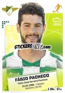 Sticker Fabio Pacheco - Futebol 2020-2021 n. 171 - Panini