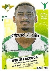 Cromo Derik Lacerda - Futebol 2020-2021 - Panini