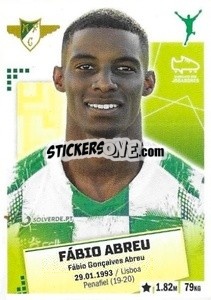 Cromo Fabio Abreu - Futebol 2020-2021 - Panini