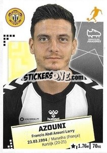 Sticker Azouni - Futebol 2020-2021 n. 191 - Panini