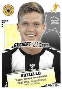 Sticker Koziello - Futebol 2020-2021 - Panini