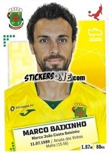 Sticker Marco Baixinho - Futebol 2020-2021 n. 203 - Panini