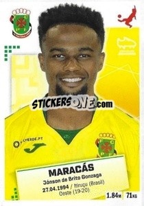 Cromo Maracas - Futebol 2020-2021 - Panini