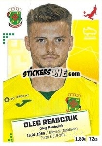 Sticker Oleg Reabciuk - Futebol 2020-2021 - Panini