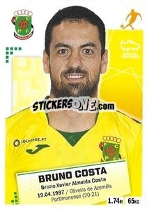 Sticker Bruno Costa - Futebol 2020-2021 n. 209 - Panini