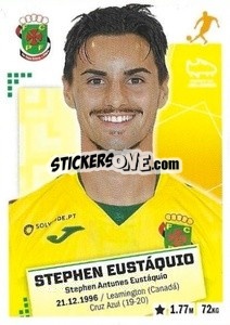 Sticker Stephen Eustaquio - Futebol 2020-2021 n. 210 - Panini