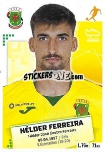 Sticker Helder Ferreira - Futebol 2020-2021 n. 212 - Panini