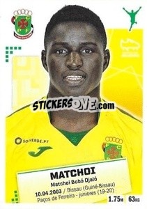 Sticker Matchoi - Futebol 2020-2021 n. 214 - Panini