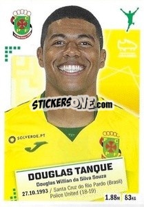 Sticker Douglas Tanque - Futebol 2020-2021 n. 215 - Panini