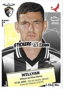 Sticker Willyan - Futebol 2020-2021 - Panini