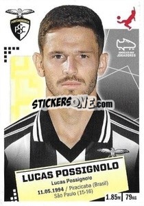 Sticker Lucas Possignolo - Futebol 2020-2021 - Panini