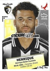 Sticker Henrique - Futebol 2020-2021 - Panini