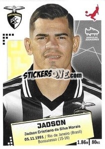 Sticker Jadson - Futebol 2020-2021 n. 224 - Panini