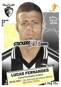 Sticker Lucas Fernandes - Futebol 2020-2021 n. 229 - Panini