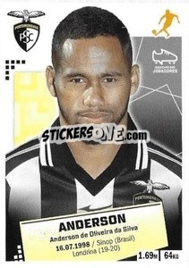 Sticker Anderson - Futebol 2020-2021 - Panini