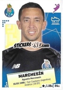 Sticker Marchesin - Futebol 2020-2021 - Panini