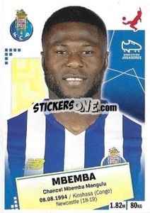 Sticker Mbemba - Futebol 2020-2021 - Panini