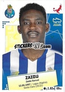 Sticker Zaidu - Futebol 2020-2021 - Panini