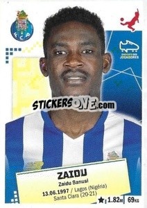 Sticker Zaidu - Futebol 2020-2021 n. 241 - Panini