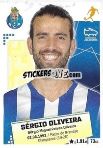 Sticker Sergio Oliveira - Futebol 2020-2021 n. 244 - Panini