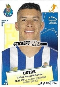 Sticker Uribe - Futebol 2020-2021 - Panini